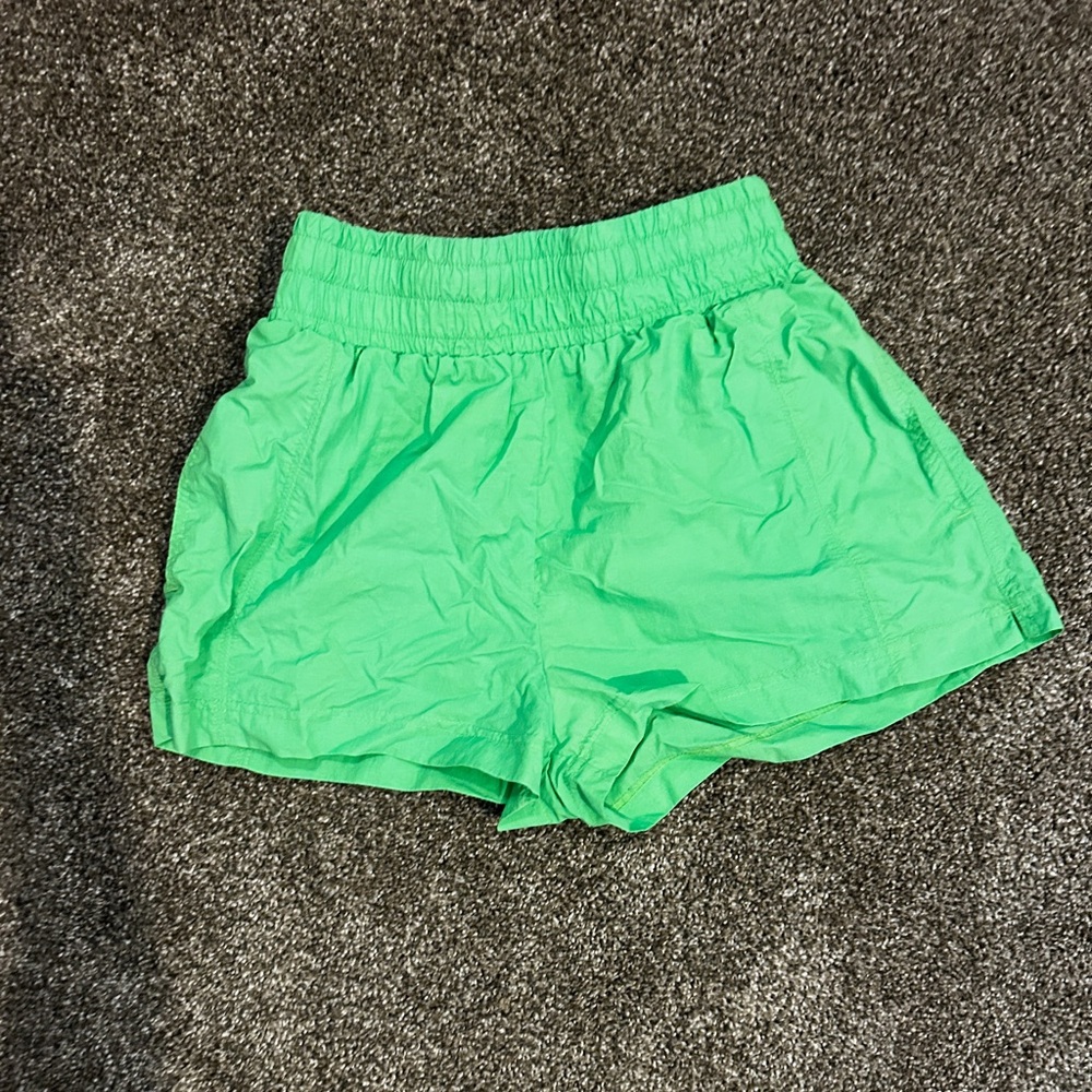 Urban Outfitters Bright Green Athletic Shorts
